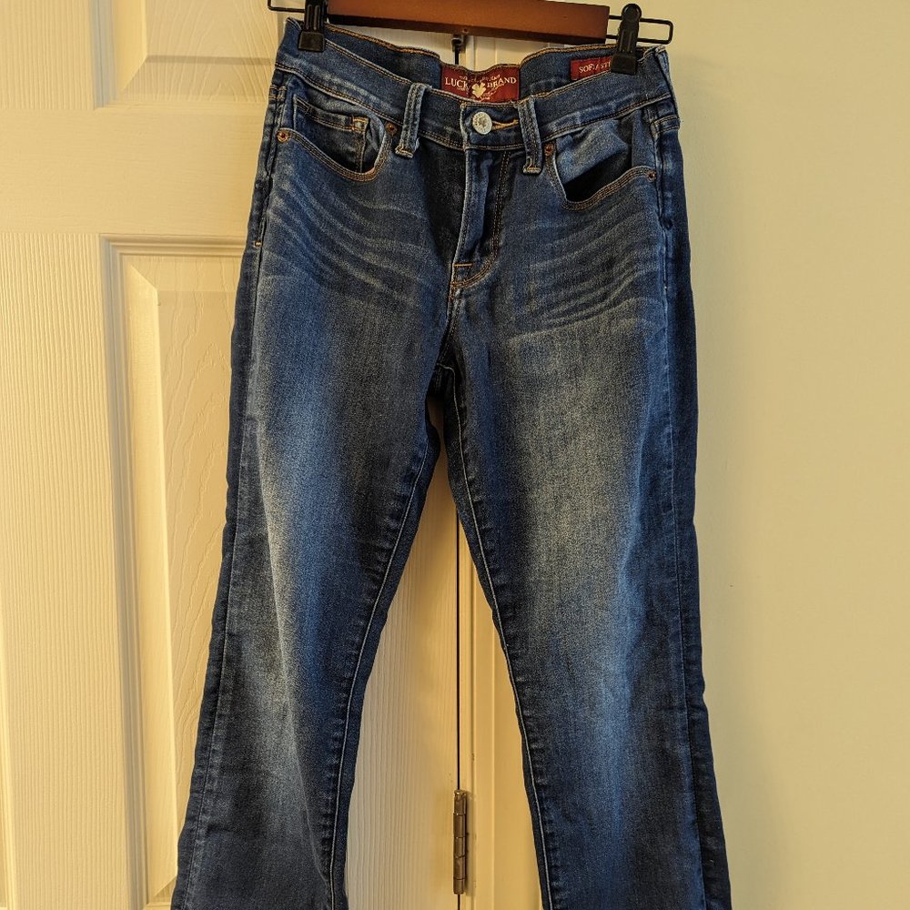 Lucky Brand Sofia Straight Jean. Sz 2/26 Ankle